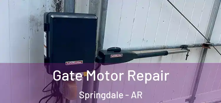 Gate Motor Repair Springdale - AR