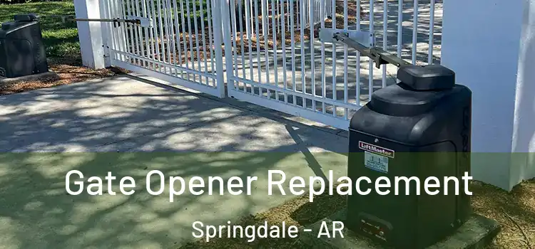  Gate Opener Replacement Springdale - AR
